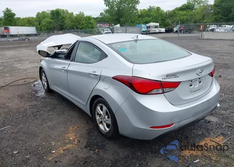 2014 Hyundai Elantra Se z USA, uszkodzony, nr VIN KMHDH4AE6EU068018